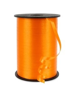 Bobina de Cinta plástico para regalos Naranja 5mm 500 Metros