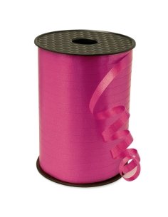 Bobina de Cinta plástico para regalos Fucsia 5mm 500 Metros