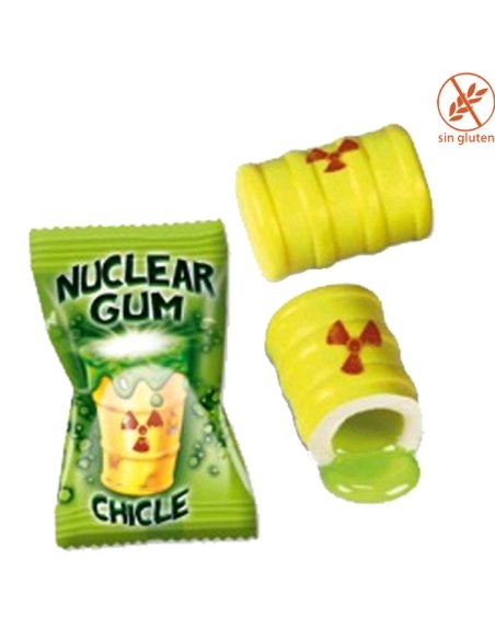 Chicles rellenos Nuclear 50uds Fini Golosinas
