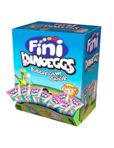 Chicles rellenos con forma Huevos de Dinosaurio 200uds Fini Golosinas