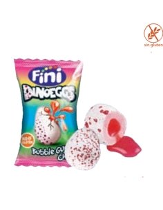 Chicles rellenos con forma Huevos de Dinosaurio 200uds Fini Golosinas