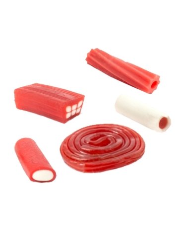 Surtido Regaliz Red White fresa y nata 1Kg Maxipack Haribo