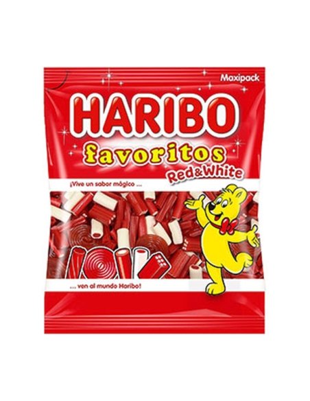 Surtido Regaliz Red White fresa y nata 1Kg Maxipack Haribo