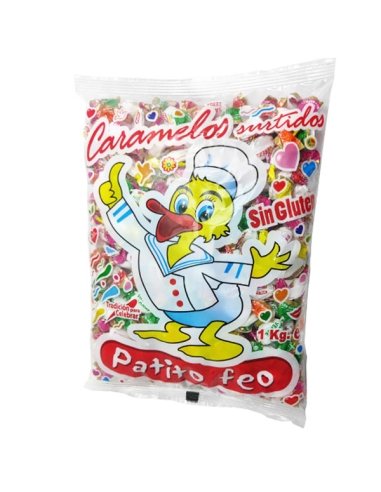 Caramelos Baratos a granel de Frutas Patito Feo 1Kgs Cabalgatas
