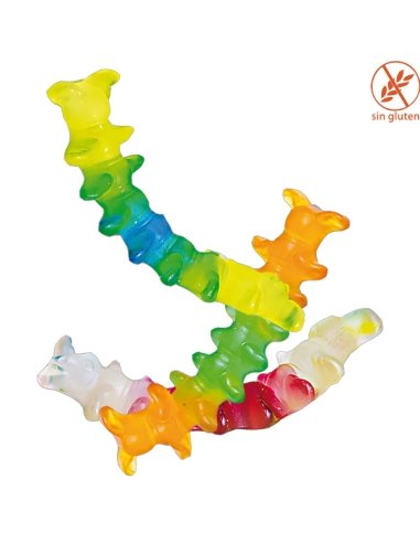 Chuches Halloween Ciempiés brillo 1Kg Trolli Golosinas