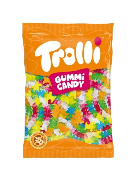 Chuches Halloween Ciempiés brillo 1Kg Trolli Golosinas a granel