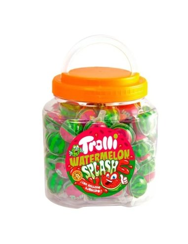 Chuches Sandías Rellenas Watermelon Splash goma 85uds Trolli Golosinas