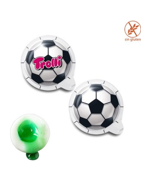 Chuches Balones Futbol Rellenas de goma 85uds Trolli Golosinas
