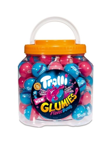 Chuches Bolas Rellenas Bomb Glumies goma 85uds Trolli Golosinas