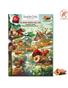 Calendari Advient Xocolata El Bosc Màgic del Tió 120gr Simón Coll