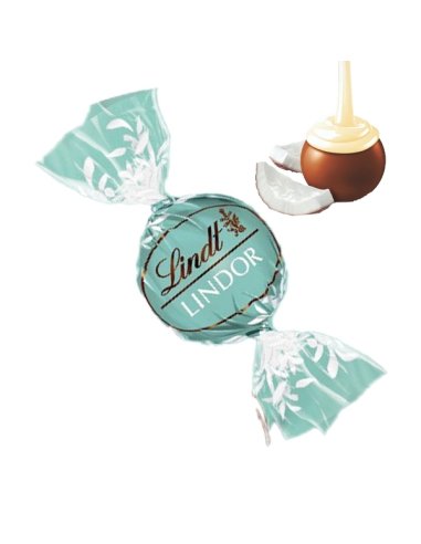 Bombones Lindor Crema COCO 2Kg (160uds) Lindt a granel