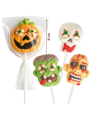 Pinchos Monstruos Nubes Chuches Halloween 30gr 16uds