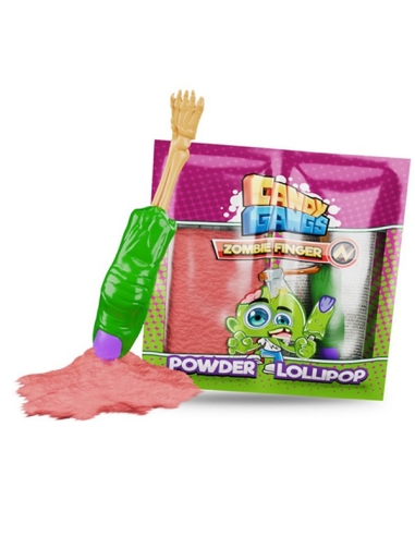 Dedos Zombie con pica pica chuches Halloween 18uds Candy Gangs