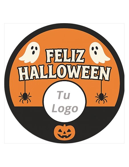 Tarro Chuches goma y nubes de Halloween 700Gr personalizable