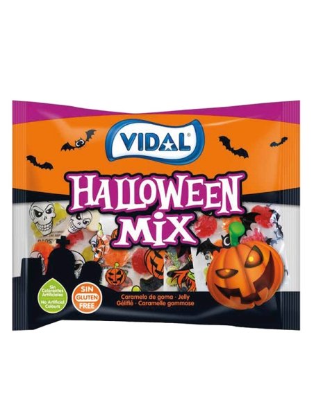 Bolsitas de Chuches Halloween 40gr 10 Bolsitas Vidal Golosinas