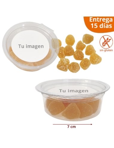 Uvas de Golosinas para Fin de Año 1ud 22gr etiqueta personalizada