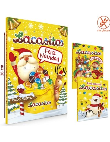 Calendario Adviento de Chocolate Lacasitos 70Gr 1ud