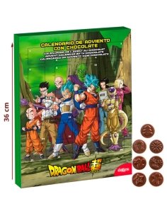 Calendario Adviento de Chocolate Dragon Ball 50Gr Dekora