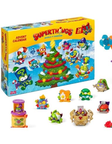 Calendario de Adviento Navidad Superthings 1ud