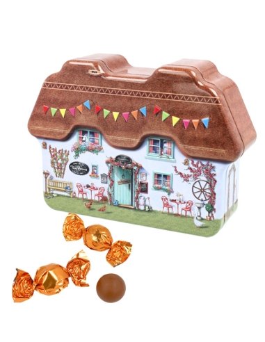 Caja Bombones Lata Casa de campo 150Gr Chocoday