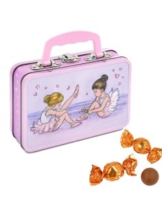 Caja Bombones Lata Maleta de Bailarina 150Gr Chocoday