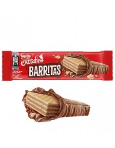 Snack Barritas Chocolate Extrafino Nestlé 30gr 30uds