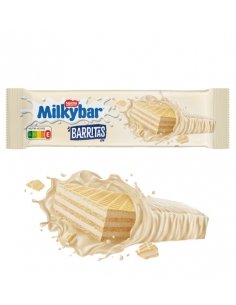 Snack Barritas Chocolate Blanco Milkybar Nestlé 30gr 30uds