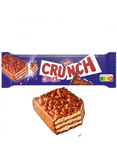 Snack Barritas Chocolate Crunch Nestlé 30gr 30uds