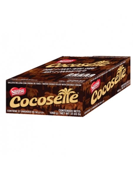 Snack Barritas Cocosette Nestlé 50gr 21uds