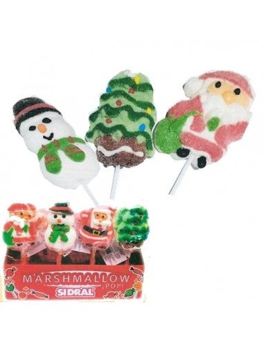 Piruletas Navidad Surtidas 16uds Sidral