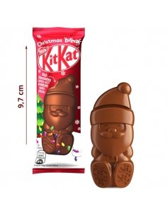 Papa Noel Navidad de Chocolate de Kit Kat 29g 30uds