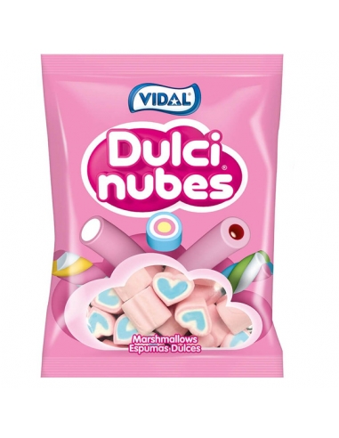 Chuches Nubes Corazón Tricolor 125uds Vidal Golosinas