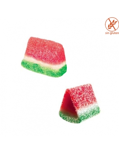 Chuches goma rellena Tajada Sandía 1Kg (90uds aprox) Fini Golosinas