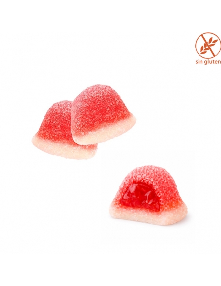 Chuches goma rellena Beso azúcar 1Kg (90uds aprox) Fini Golosinas