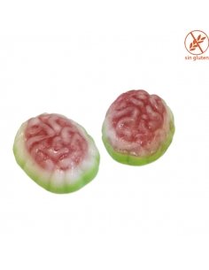 Chuches goma rellena Cerebro Verde brillo 1kg (90uds)Fini Golosinas