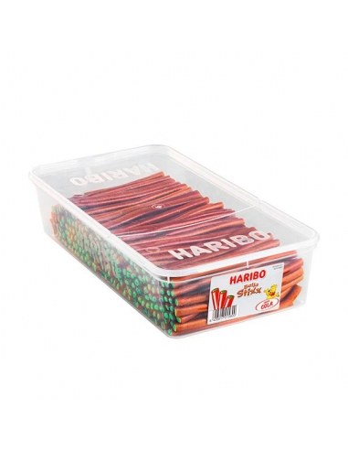 Caja de Regaliz Rellenitos Balla Stixx Cola 200uds Haribo Golosinas