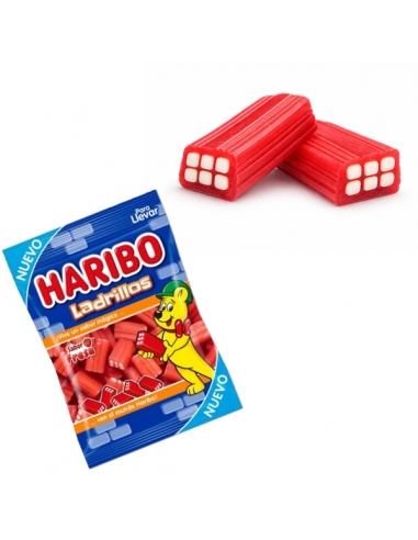 Ladrillos Fresa Brillo 18 Bolsitas de 100gr...