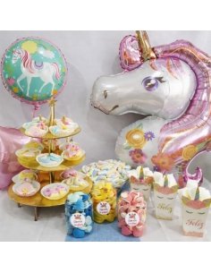 Mesa Chuches Unicornio Personalizada