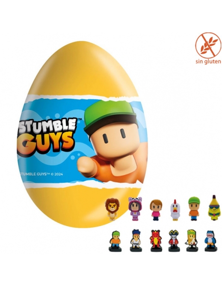 Huevos Chocolate Stumble Guys 24uds Zaini