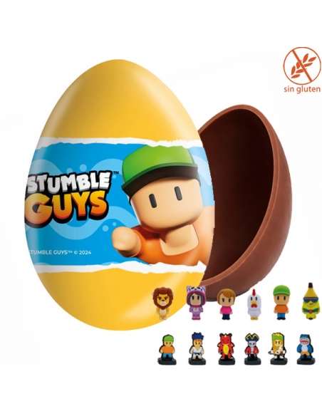 Huevos Chocolate Stumble Guys 24uds Zaini
