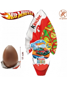 Gran Sorpresa Huevo Chocolate Kinder Hot Wheels