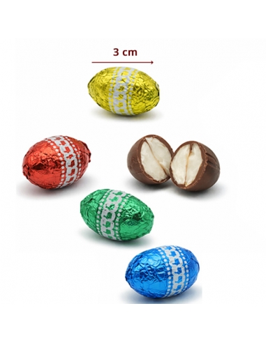 Huevos de Chocolate pequeños 1Kg Eurochoc (175 uds aprox)