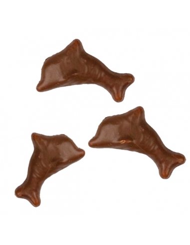 Nube Merengue chocolateada Delfines 74 uds CFV Food Golosinas
