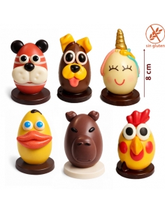 Huevo Pascua Surtido Chocolate 40Gr 12uds Agaraagar