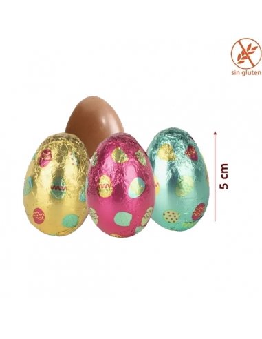 Huevos Chocolate Leche Pequeños Estañados 15Gr 40uds Simón Coll