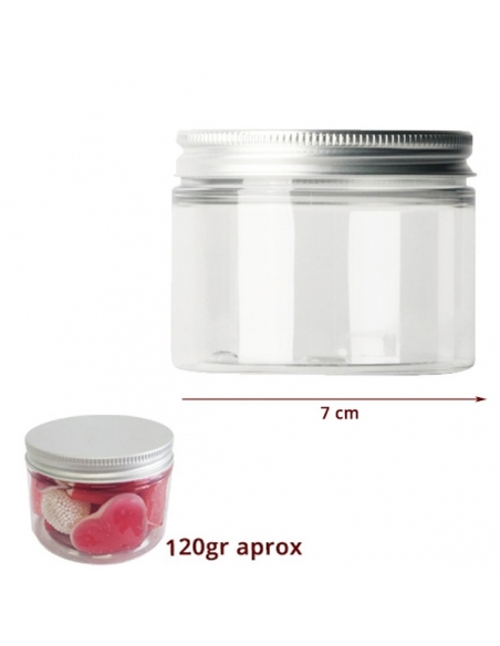 Tarro para Chuches o Bote para golosinas de Plástico Pet 150ml 1ud