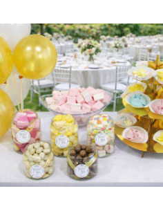 Mesa Chuches Dorada Personaliz.5Kgs Aprox