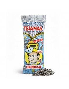 Pipachic Tejanas Junior Pipas tostadas 30Gr 25 Bolsitas Churruca