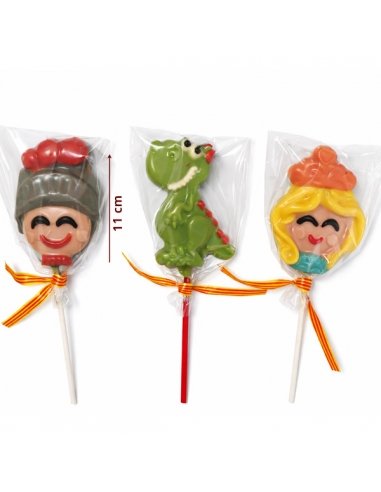 Piruletas Chocolate Sant Jordi 35gr 20uds Agaragar