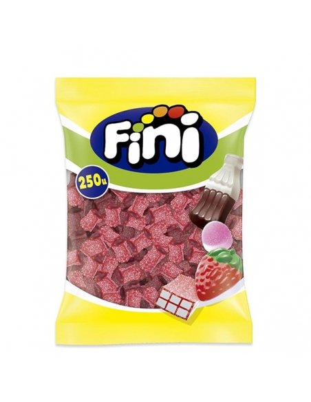 Regaliz Dulce Torcidas taco Rellenas Pica de Fresa 250uds Fini Golosinas